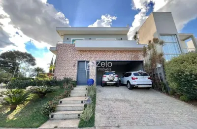Casa em condomínio à venda com 325 m², 3 quartos 4 vagas em loteamento parque dos alecrins, campinas