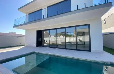 Casa em condomínio à venda com 400 m², 4 quartos 4 vagas em alphaville dom pedro, campinas