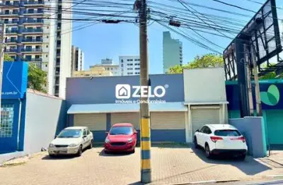 Salão para aluguel com 334 m², 6 vagas em vila itapura, campinas