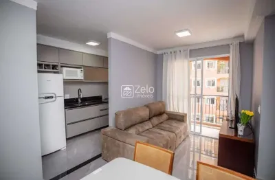 Apartamento à venda com 63 m², 3 quartos 2 vagas em vila satúrnia, campinas