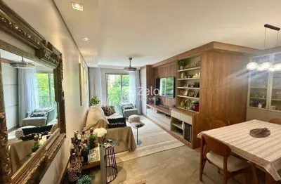 Apartamento à venda com 90 m², 3 quartos 1 vaga em jardim proença, campinas