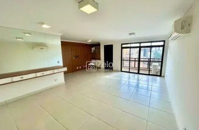 Apartamento para aluguel com 150 m², 3 quartos 2 vagas em vila itapura, campinas