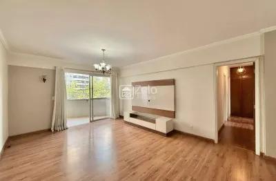 Apartamento para aluguel com 98 m², 3 quartos 1 vaga em jardim proença, campinas