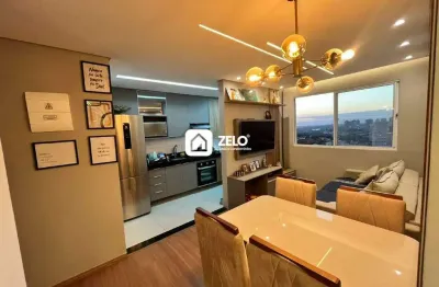 Apartamento à venda com 43,45 m², 2 quartos 1 vaga em parque industrial, campinas