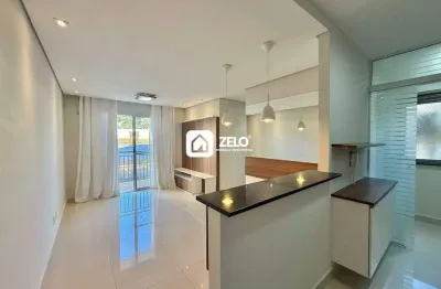 Apartamento para aluguel com 86 m², 3 quartos 1 vaga em jardim myrian moreira da costa, campinas