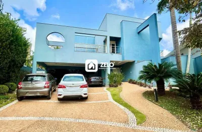 Casa à venda com 534 m², 5 quartos 6 vagas em loteamento residencial barão do café, campinas