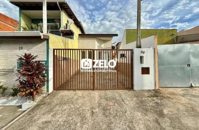 Casa para aluguel com 90 m², 2 quartos 2 vagas em loteamento residencial novo mundo, campinas
