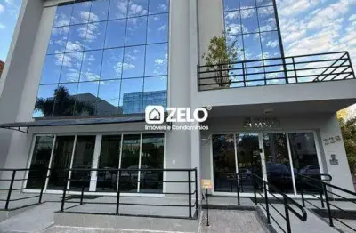Sala para aluguel com 90 m², 1 vaga em loteamento alphaville campinas, campinas