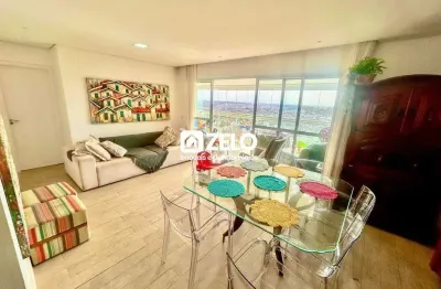 Apartamento à venda com 222,46 m², 4 quartos 2 vagas em loteamento alphaville campinas, campinas