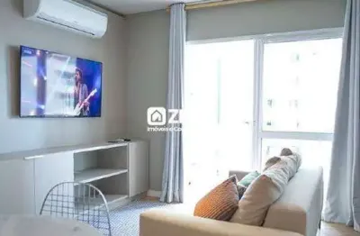 Flat para aluguel com 47 m², 1 quarto em botafogo, campinas