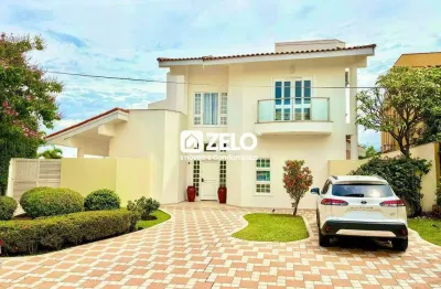 Casa para aluguel com 446,41 m², 4 quartos 7 vagas em loteamento alphaville campinas, campinas