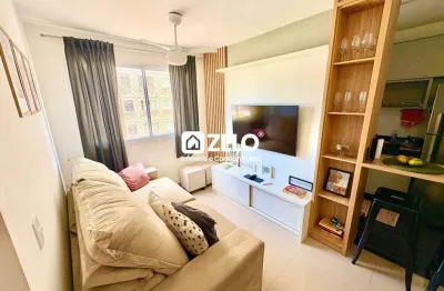 Apartamento para aluguel com 48 m², 2 quartos 1 vaga em fundação da casa popular, campinas