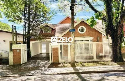 Casa à venda com 293 m², 3 quartos 4 vagas em parque são quirino, campinas