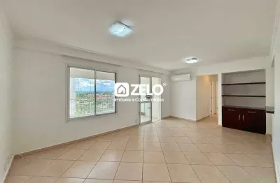 Apartamento para aluguel com 98 m², 3 quartos 2 vagas em mansões santo antônio, campinas