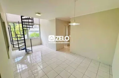 Cobertura para aluguel com 128 m², 2 quartos 2 vagas em mansões santo antônio, campinas