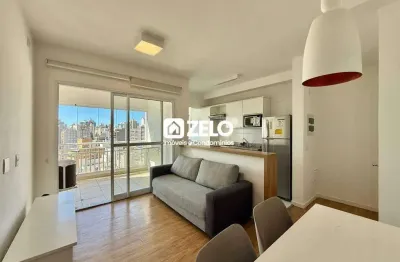 Apartamento à venda com 46 m², 1 quarto 1 vaga em centro, campinas