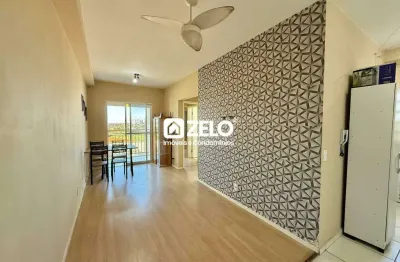 Apartamento para aluguel com 56 m², 2 quartos 1 vaga em loteamento adventista campineiro, hortolândia