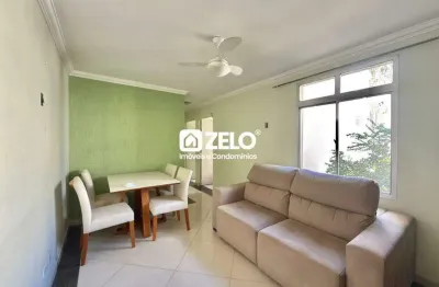 Apartamento à venda com 55 m², 2 quartos 1 vaga em jardim miranda, campinas