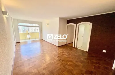 Apartamento para aluguel com 104 m², 2 quartos 1 vaga em centro, campinas