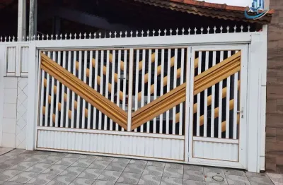 Casa com 2 quartos à venda na rua barão de paranapiacaba, jardim real, praia grande por r$ 430.000