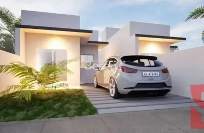 Casa nova 02 quartos sendo 01 suíte - 53,86m² de área construída - 180m² de terreno - baln. jardim da barra