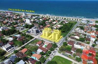 Lançamento coberturas no residencial lisboa- torre b - balneário rainha do mar - aptos com 03 dormitórios (01 suíte), com elevador.