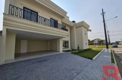 Sobrado de alto padrão, estilo neoclássico, em loteamneto fechado south beach, 04 suítes.