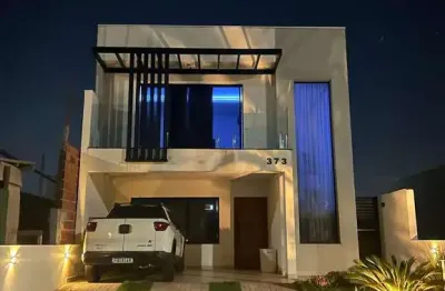 Casa à venda em Paulínia, Vila Monte Alegre, com 3 suítes, com 190 m², Condomínio Terras da Estância