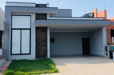 Casa à venda em Paulínia, Parque Brasil 500, com 3 suítes, com 162.02 m²