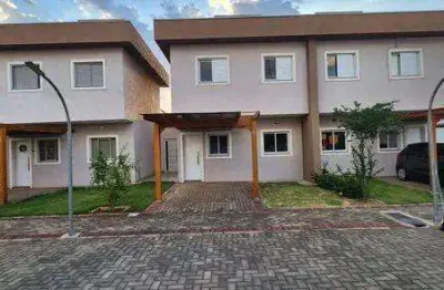Casa à venda em Hortolândia, Parque Gabriel, com 2 suítes, com 100 m², Condomínio Villaggio La Luna