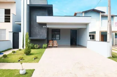 Casa à venda em Paulínia, Jardim Planalto, com 3 suítes, com 185 m², Condomínio Terras do Fontanário