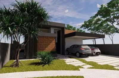 Casa à venda em Paulínia, Condomínio Terras do Cancioneiro, com 3 suítes, com 254.59 m²