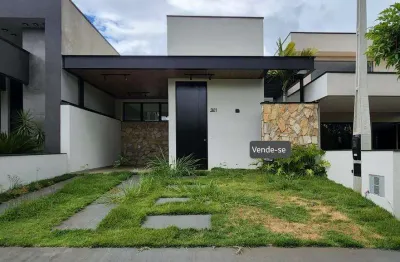 Casa à venda em Paulínia, Vila Monte Alegre, com 3 quartos, com 134 m², Terras da Estância