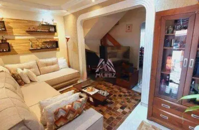 Sobrado com 3 dormitórios à venda, 112 m² por r$ 599.000,00 - demarchi - são bernardo do campo/sp