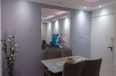 Apartamento com 2 dormitórios à venda, 65 m² por r$ 280.000,00 - taboão - são bernardo do campo/sp