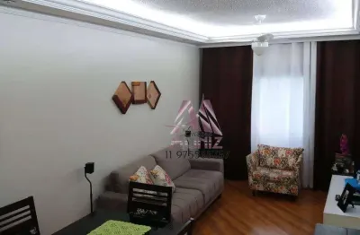 Apartamento com 2 dormitórios à venda, 70 m² por r$ 350.000,00 - taboão - são bernardo do campo/sp