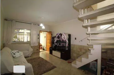Sobrado com 3 dormitórios à venda, 140 m² por r$ 575.000,00 - rudge ramos - são bernardo do campo/sp