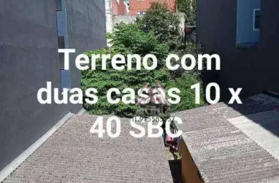 Terreno à venda, 400 m² por r$ 550.000,00 - vila flórida - são bernardo do campo/sp