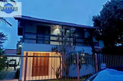 Casa à venda em florianópolis, são joão do rio vermelho, com 3 quartos, com 215 m²