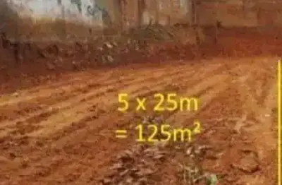 Terreno à venda, 125 m² por r$ 75.000,00 - parque jaraguá - bauru/sp