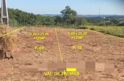 Terreno à venda no Parque Val de Palmas, Bauru 