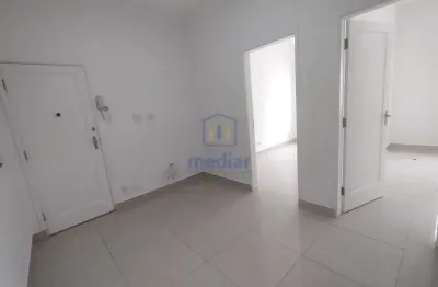 Apartamento com 2 quartos para alugar na avenida bartolomeu de gusmão, embaré, santos, 50 m2 por r$ 2.700