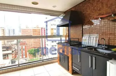 Apartamento com 3 quartos à venda na rua sampaio moreira, embaré, santos, 124 m2 por r$ 1.850.000