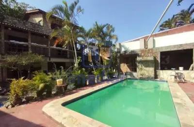 Casa com 6 quartos à venda na avenida ariovaldo reis, jardim guaiuba, guarujá, 531 m2 por r$ 1.280.000