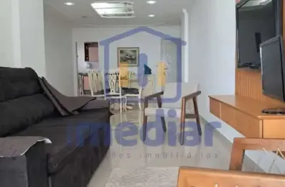 Apartamento com 3 quartos para alugar na rua ipanema, guilhermina, praia grande, 140 m2 por r$ 4.500