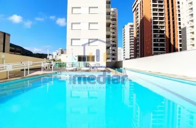 Apartamento com 3 quartos para alugar na rua cavalheiro nami jafet, centro, guarujá, 100 m2 por r$ 7.200