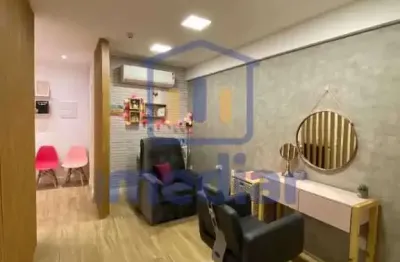 Sala comercial com 1 sala à venda na avenida washington luís, vila mathias, santos, 40 m2 por r$ 435.000