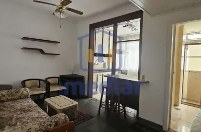 Apartamento com 1 quarto à venda na rua galeão carvalhal, gonzaga, santos, 33 m2 por r$ 466.000