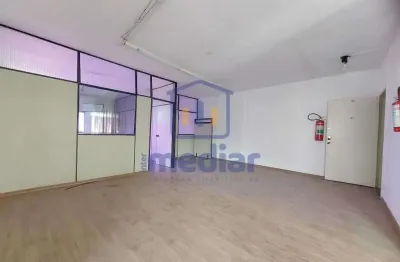 Ponto comercial com 3 salas para alugar na avenida ana costa, vila mathias, santos, 86 m2 por r$ 3.500
