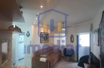 Apartamento com 2 quartos à venda na rua nelson cajado, jardim astúrias, guarujá, 80 m2 por r$ 650.000